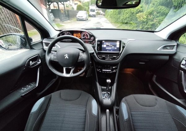 Peugeot 208 cena 34999 przebieg: 70302, rok produkcji 2015 z Skoczów małe 326